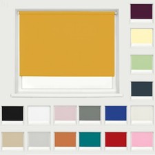 MADE TO MEASURE BLACKOUT ROLLER BLINDS - 100% THERMAL - CUSTOM MADE TO SIZE