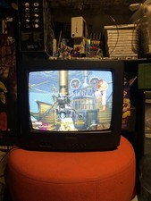 14 Inch Daewoo CRT Retro Gaming Tv - RGB SCART - Perfect For Vhs/dvd/gaming