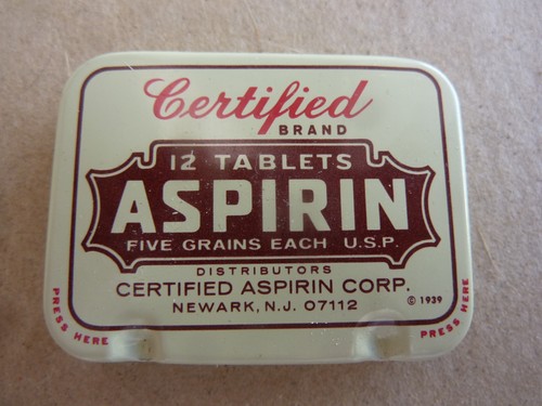 Medic ww2 aspirin box - medic,
