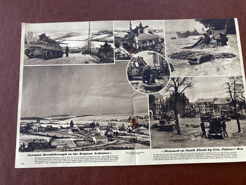 Ww2 1945 wartime photo print - 1945,