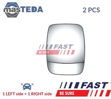 FT88619 REAR VIEW MIRROR GLASS PAIR LHD ONLY FAST 2PCS NEW OE REPLACEMENT