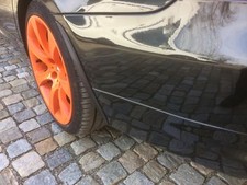 Fits For MERCEDES CLK W208 2 Pieces Wheel Arch Extension CARBON Type Fender