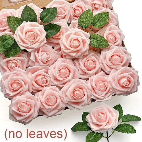 50pcs artificial roses - 5-50pcs,