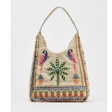 ZARA BEADED SHOPPER Bloggers