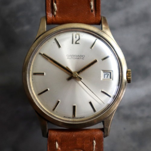 Garrard 9ct gents automatic - garrard,