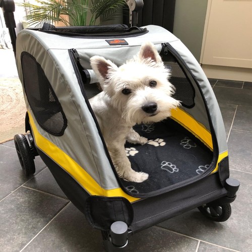 Extra large dog stroller pet - dog,