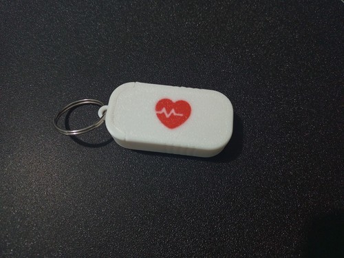 Printed pill box - pill,