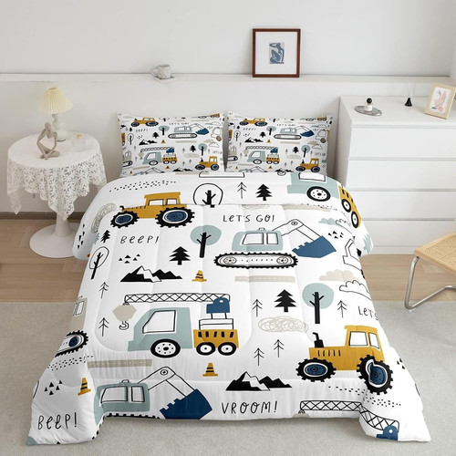 Kids boy car digger tractor - digger,