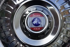VESPA ITALIA VBB GS VBC 8" Stainless Steel SPARE Wheel Cover Trim