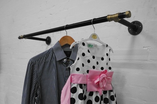 Clothes rail rack - rail, hanger