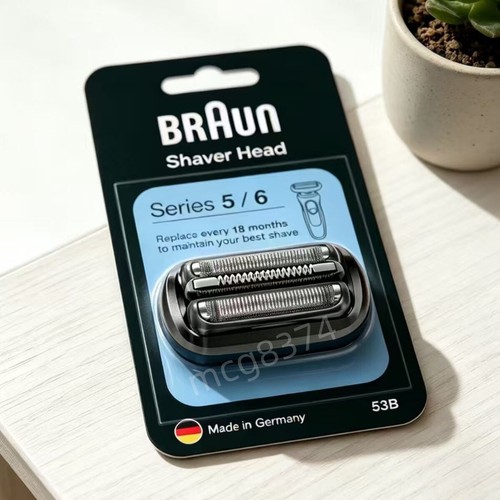 New braun 53b - new, shaver