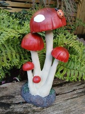 Garden Gift Toadstool Ladybird 24CM Outdoor Indoor Birthday Christmas BMEDW9