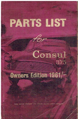 Ford consul mk2 - consul,