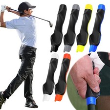 Golf Grip Trainer Aid Attachment Outdoor Swing Beginner Training Corrector