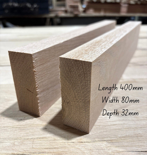 Planed oak hardwood timber - oak,