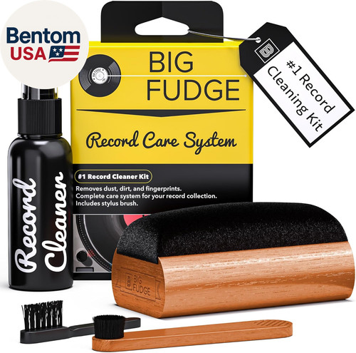 Vinyl record cleaning kit - cleaning,
