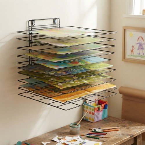 Art drying rack with - art,
