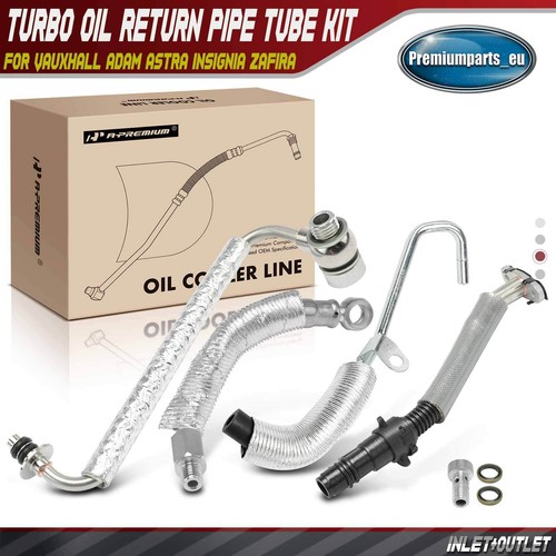 Turbo oil return pipe - oil, tube