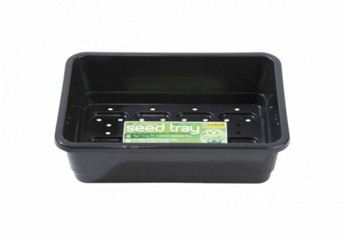 Heavy duty black plastic seed - plastic,