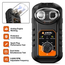 ANCEL Car Spark Plug Tester Auto Adjustable Double Hole Detector Ignition Tester