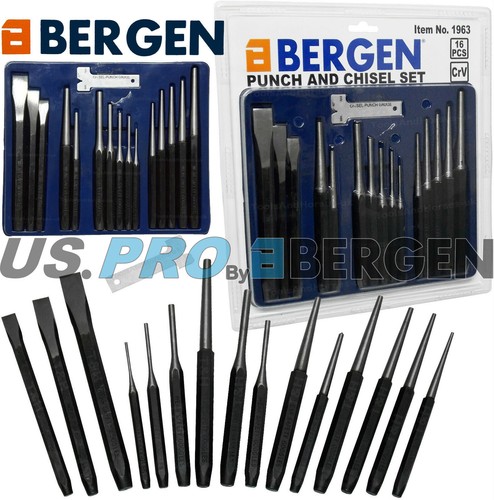 Bergen punch chisel - &, set