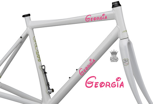 Personalised bike name - personalised,