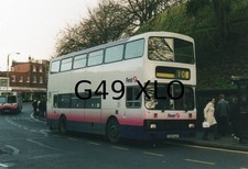 First G49 XLO London Buslines Leyland Olympian Colour Bus Photo 6" x 4"