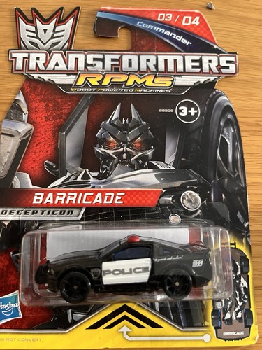 Transformers barricade - transformers,