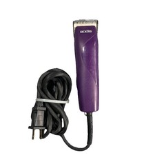 Purple Andis MBG2 EasyClip Pro Pet Grooming Clippers W/ #10 Blade USA Quiet