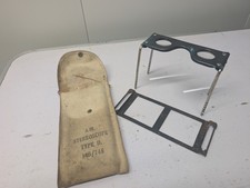 A.M. Stereoscope Type D Vintage Foldable Stereo Viewer with Canvas Pouch