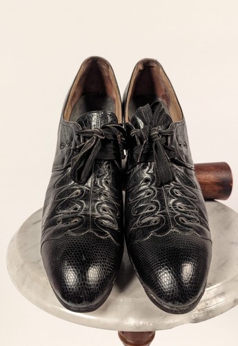 Antique 1920 black - black, leather
