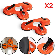 2x Heavy Duty Rubber Suction