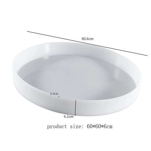 60cm round silicone resin - 60cm,