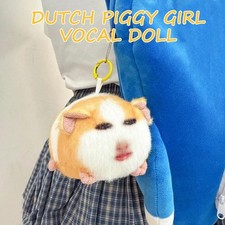 Cat Voice Keychain Decompression with Sound German Kitten Voice Pendant