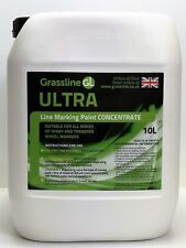 3 x 10 Litre Concentrated Grassline White Ultra Pitch Grass Line Marking Paint
