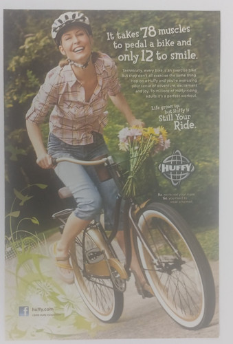 Huffy bike lady - -,