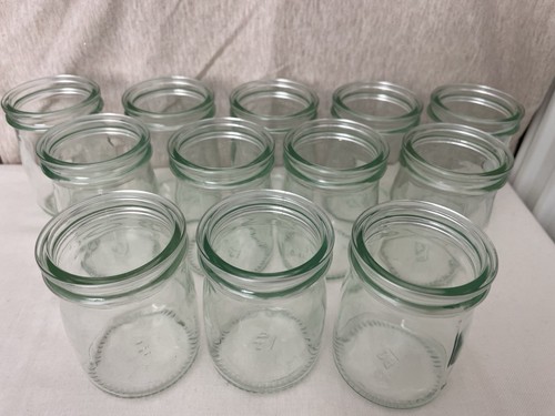 Glass jam jars - jam,
