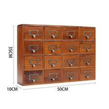 Multi Drawers Wooden Storage
