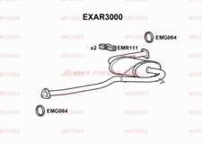 EXAR3000 Exhaust ALFA ROMEO GTV Spider 2.0i V6 08/99 - 12/2004