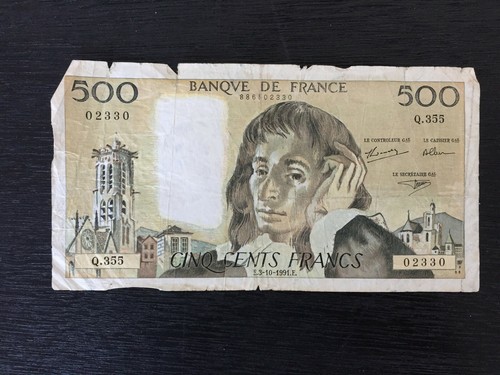 France 500 francs - 500,