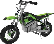 Razor SX350 Electric Dirt Bike For Kids Aged 13+, Green Lead acid