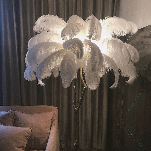 Pcs white ostrich feathers - pcs,