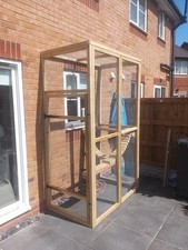 3 sided catio 8ft tall x 8ft