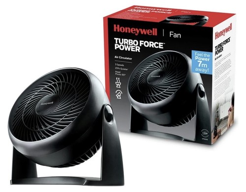 Honeywell turbo black desk fan - honeywell,