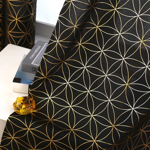 Exclusive gold linen grommet - gold,