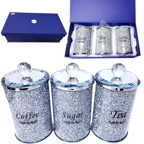 Diamond crushed silver - silver, crystal