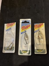 Mepps Aglia Spinners No 1, 2 & 3 New In Original Packaging. Free Uk Postage.