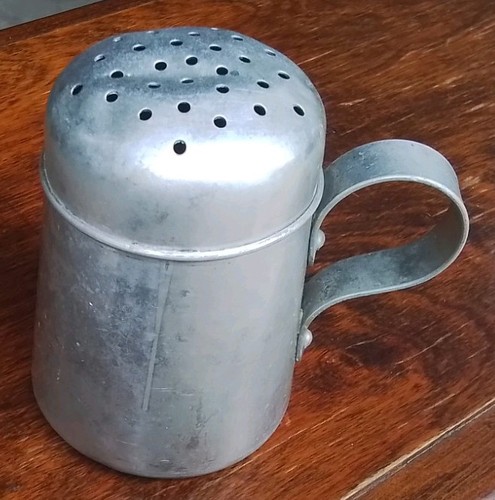 1950s vintage aluminium flour - 1950s,