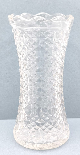Vintage pressed glass - vintage, vase