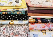 Fabric Scraps Bundle, 120g